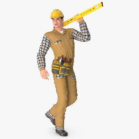 3D Builder Walking Pose